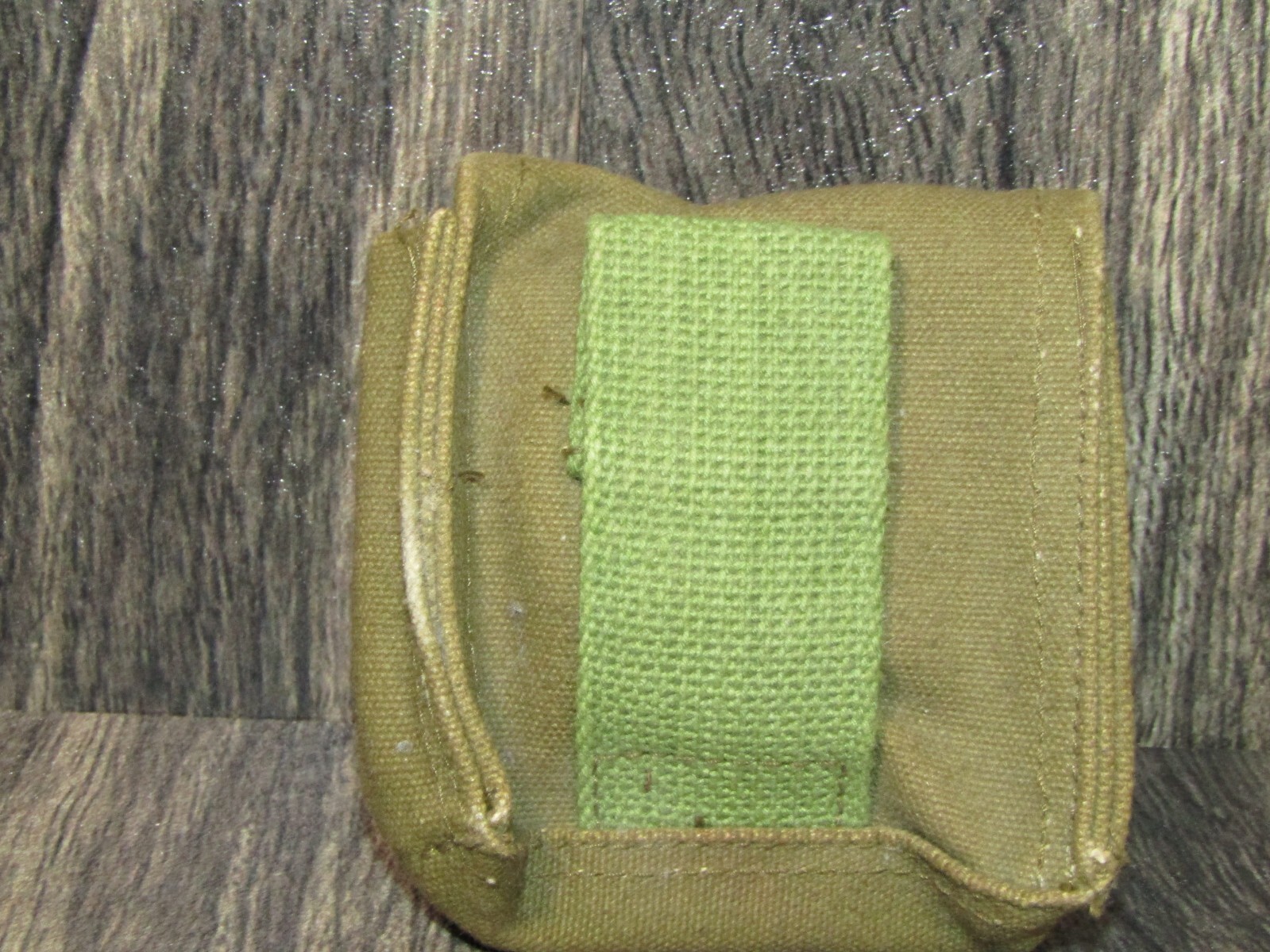 Vintage Engineer Directional Compass Green with Pouch 2" Diameter Hiking Camping