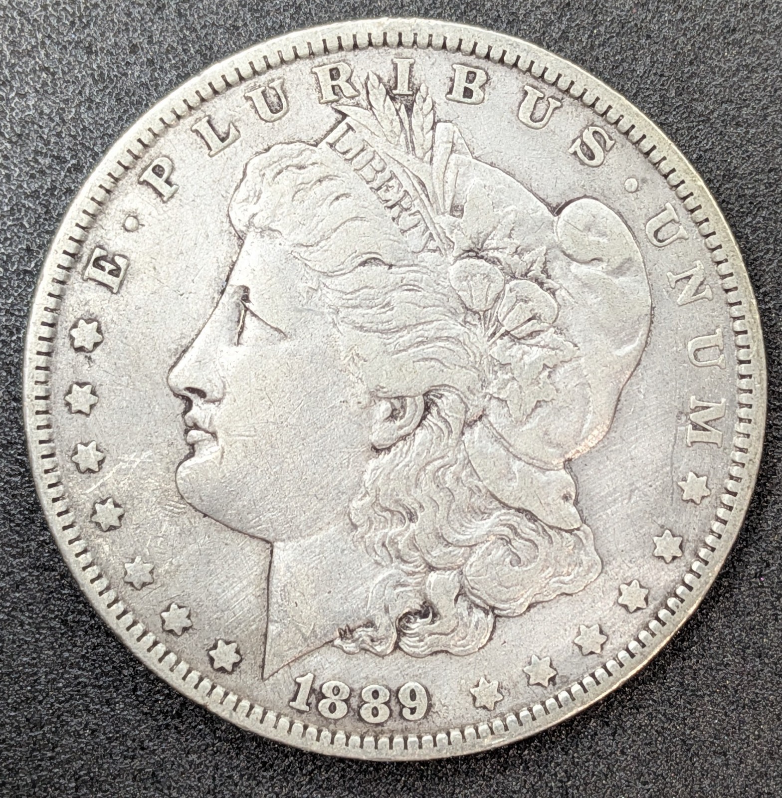 1889-O U.S. $1 Morgan Silver Dollar Very Nice Coin