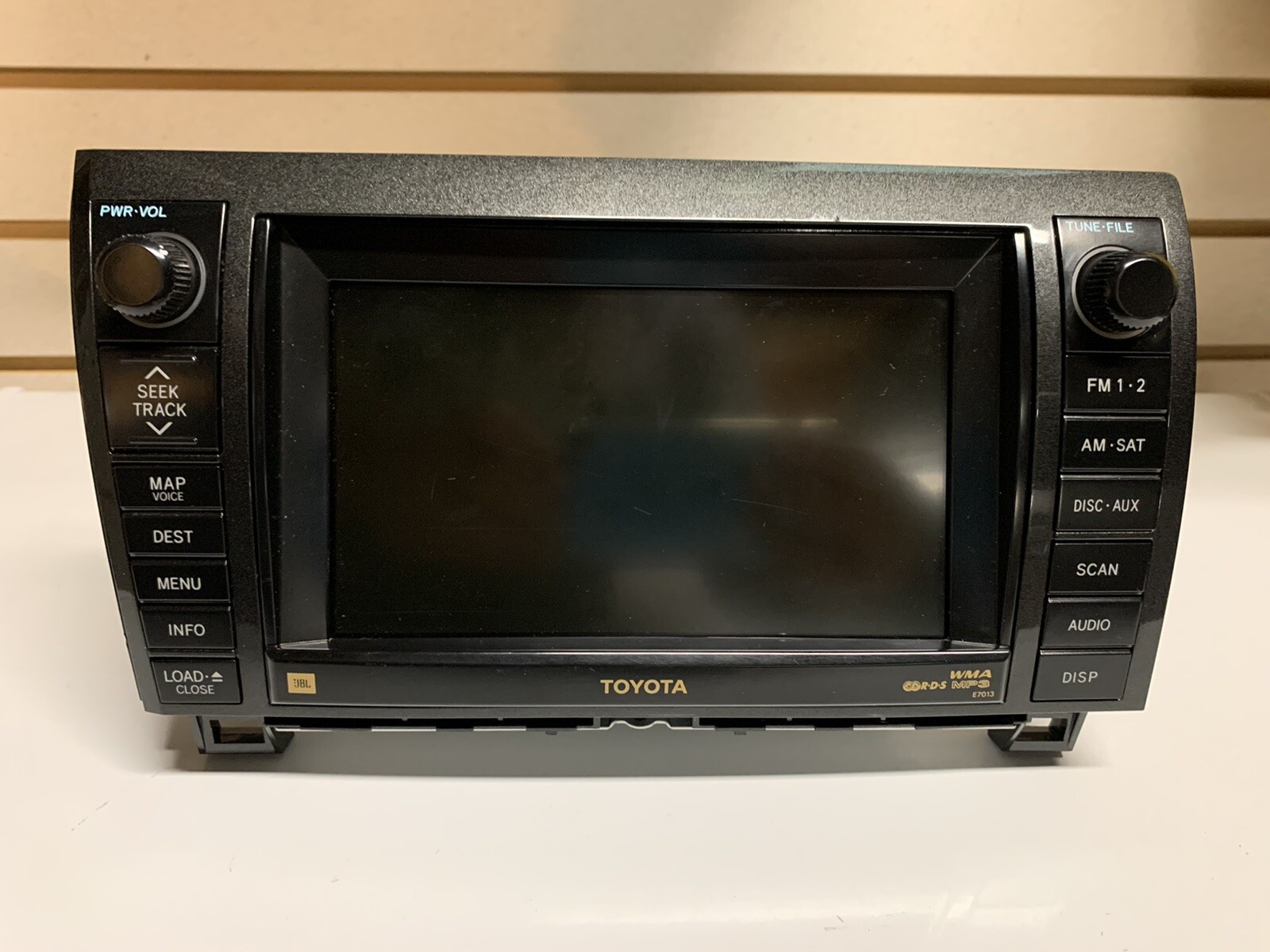 DVD Map Drive Loader Toyota Sienna Highlander JBL GPS NAVIGATION E7007 E7014