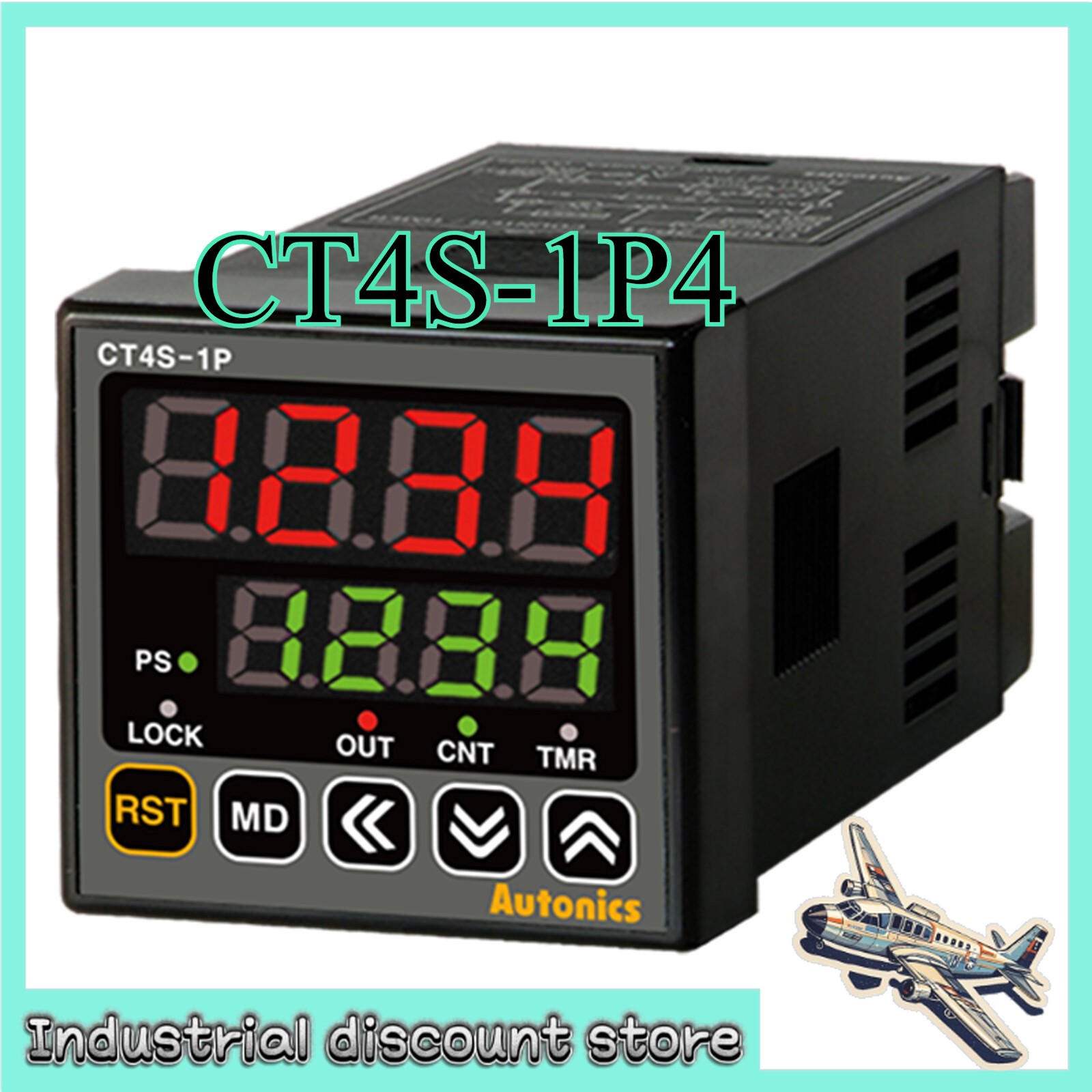 Autonics CT4S-1P4 Counters Standard Type New 1PCS Fast Shipping