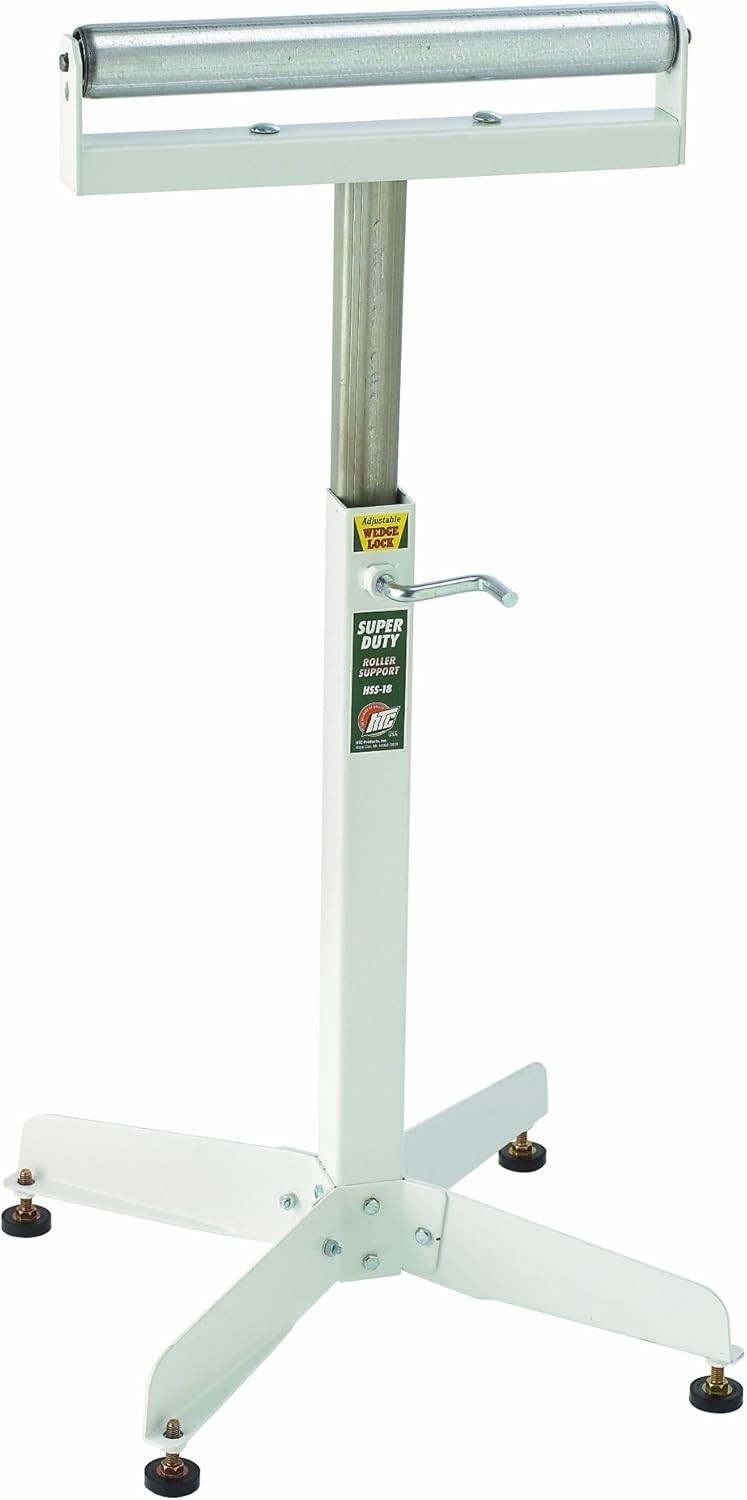 Heavy Duty Adjustable Pedestal Roller Stand 28 to 45.5 Inches with 16 Inch Ball