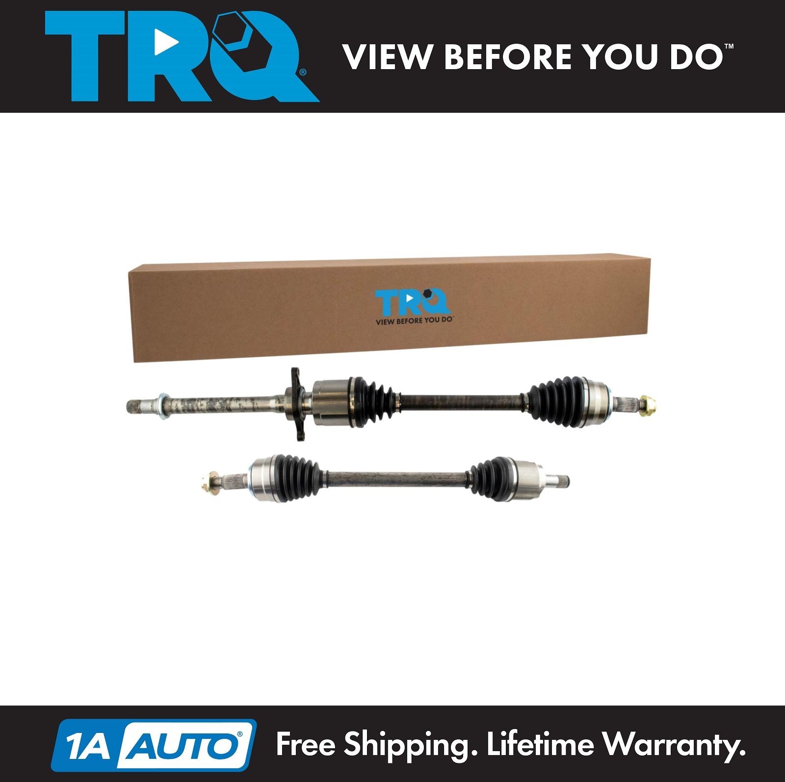 TRQ Front CV Axle Assembly Set For 2011-2013 Honda Odyssey EX EX-L LX