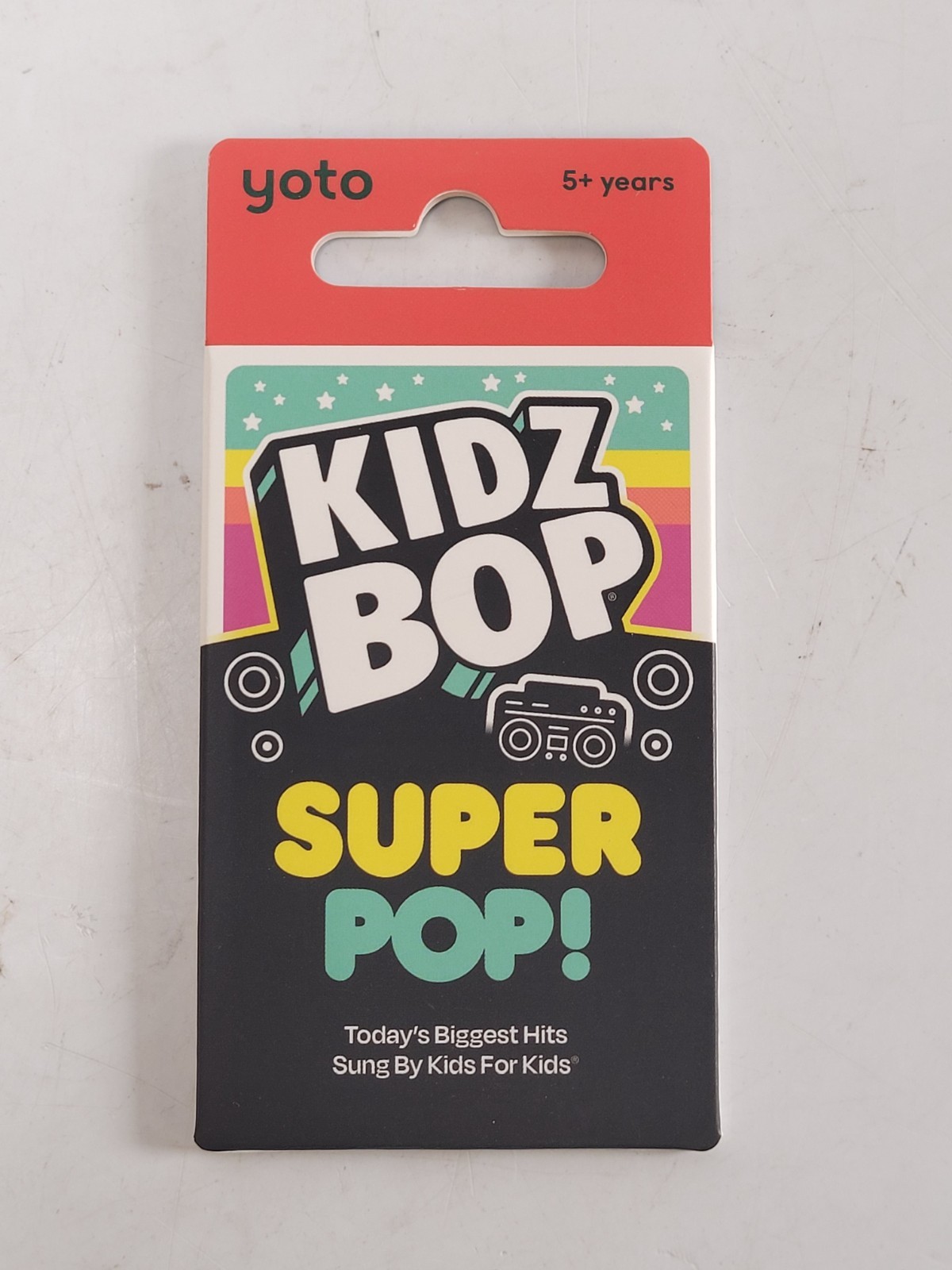 Yoto Kidz Bop Super Pop! Today's Biggest Hits Sung By Kids For Kids - 5+ Years