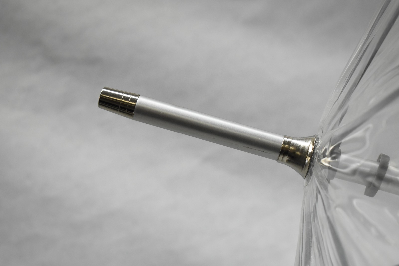 Totes Clear Dome Umbrella Bubble Manual Open Stick 51 Inch Coverage Rain