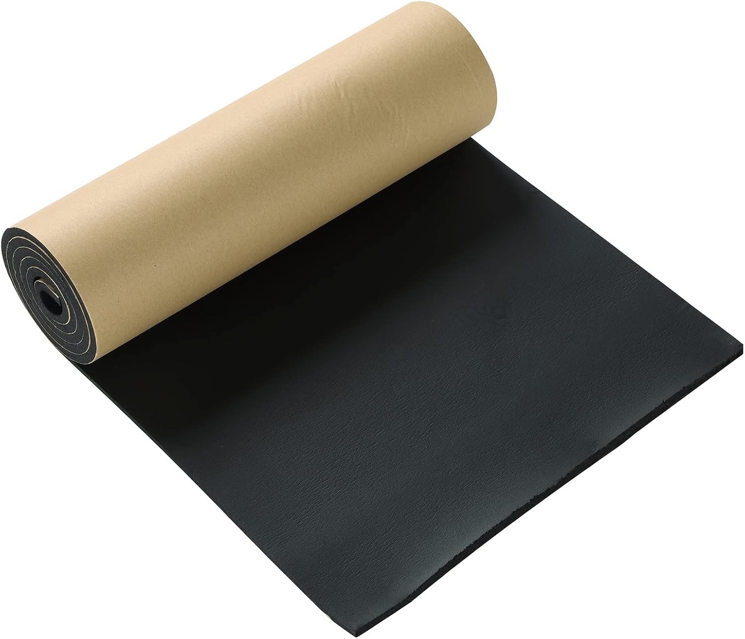 Sponge Neoprene Adhesive Foam Rubber Sheet 1/2x12x54 Inch Closed Cell Pad DIY