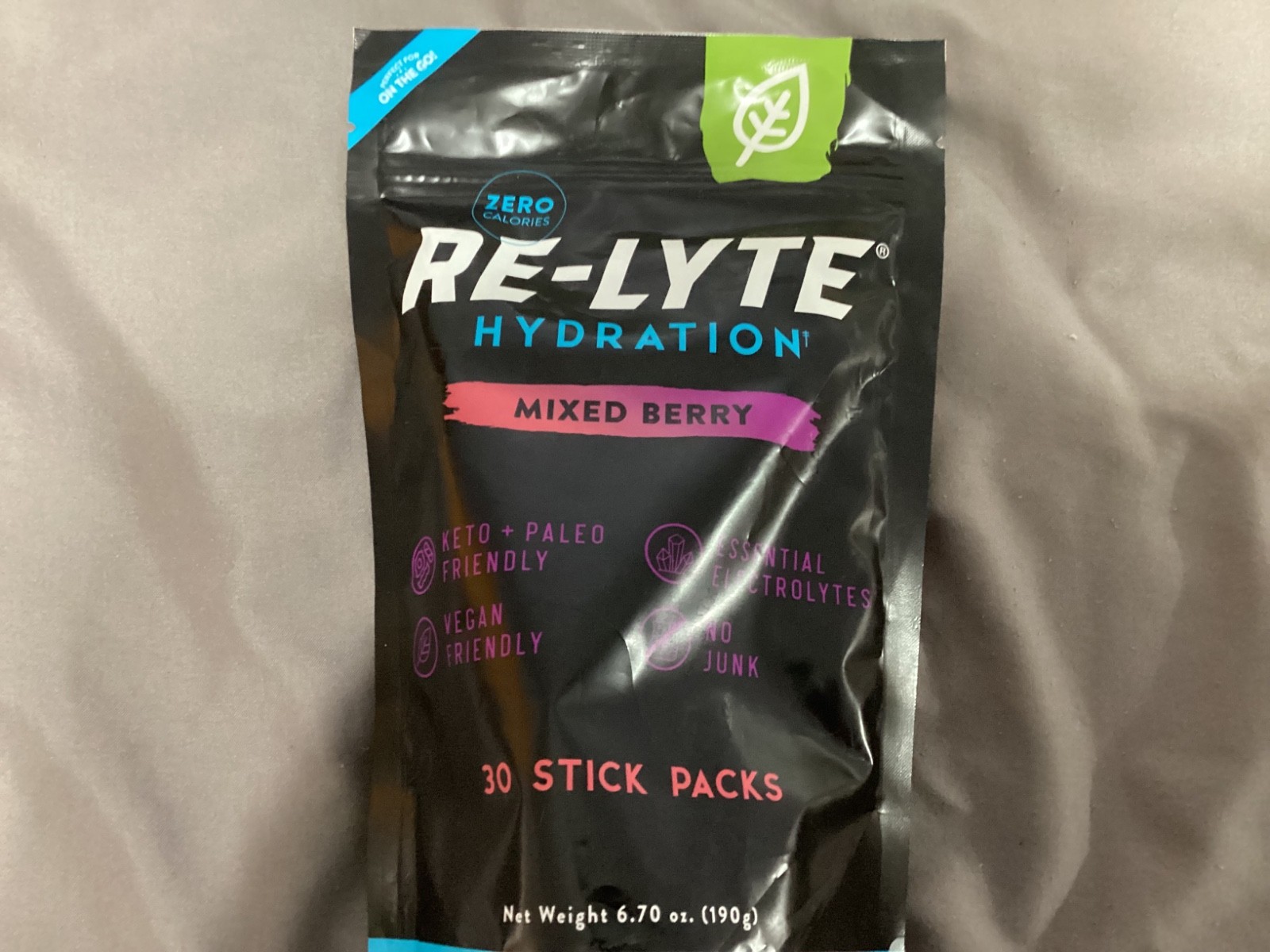 Re-Lyte Hydration Mixed Berry (30 Sick Packs) (Exp. 1/31)