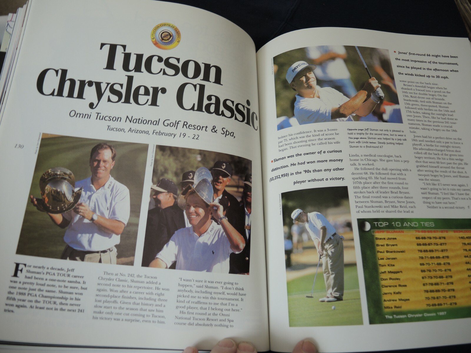 PGA TOUR 1998 YEARBOOK