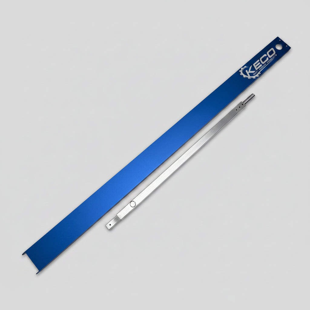 KECO Pole Part For K-tower W/ Vacuum Base 66"L Satin Blue 410-8397-KTW
