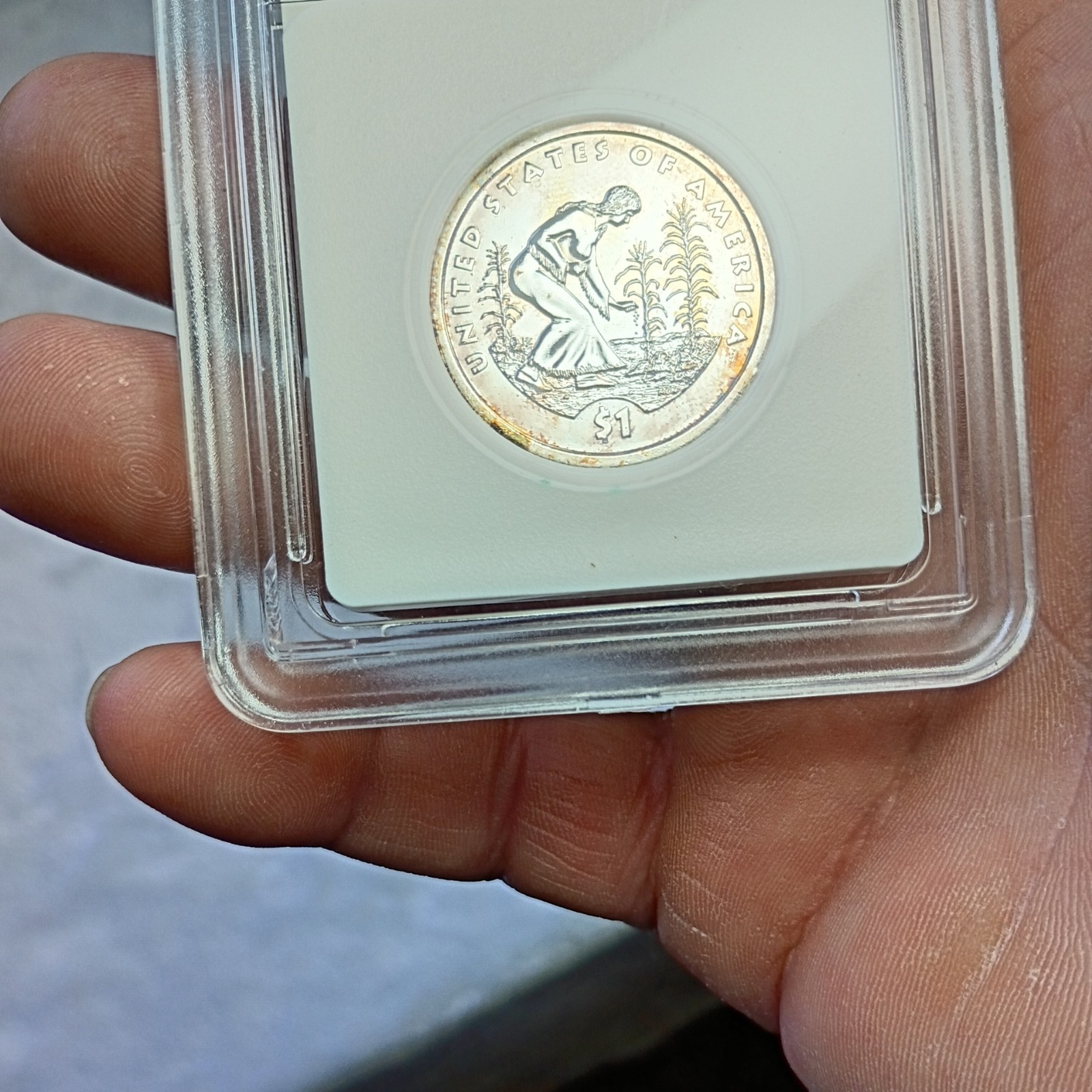 2009-P $1 Registered Native American Dollar! .999 Silver Enriched