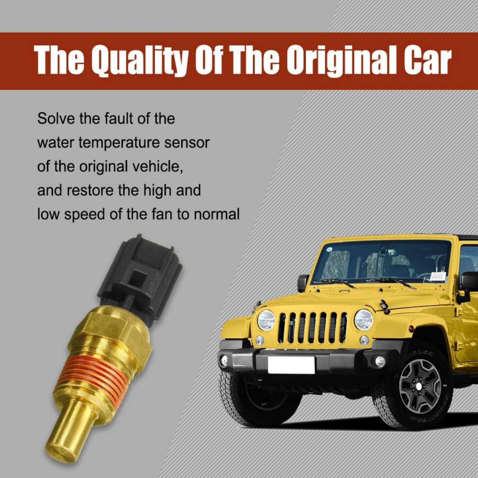 56027873 Durable Coolant Temperature Sensor For Chrysler Sebring 1997-2000