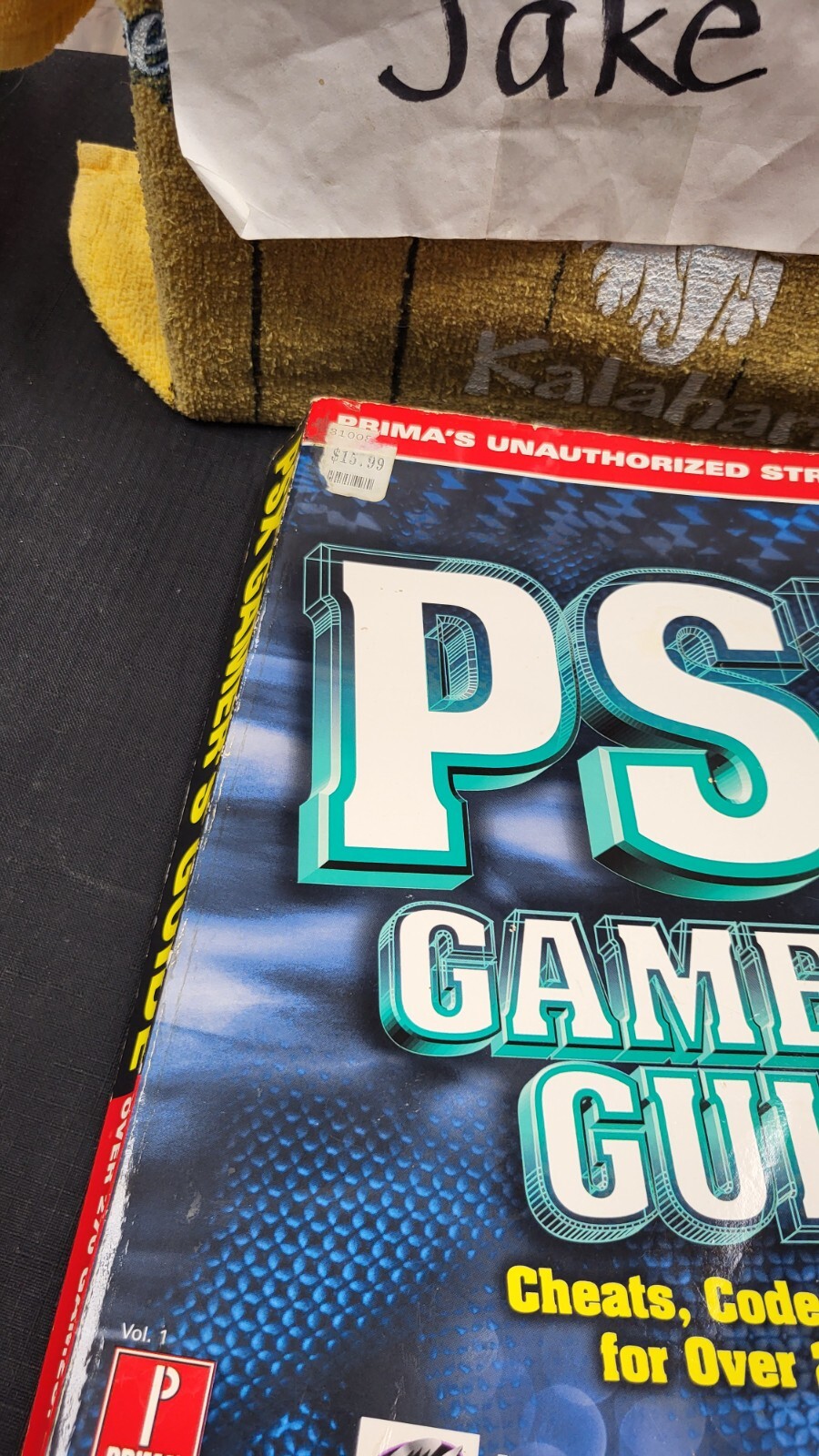 PSX GAMER'S GUIDE PS1 PLAYSTATION PRIMA'S VIDEO GAME STRATEGY CODE GUIDE
