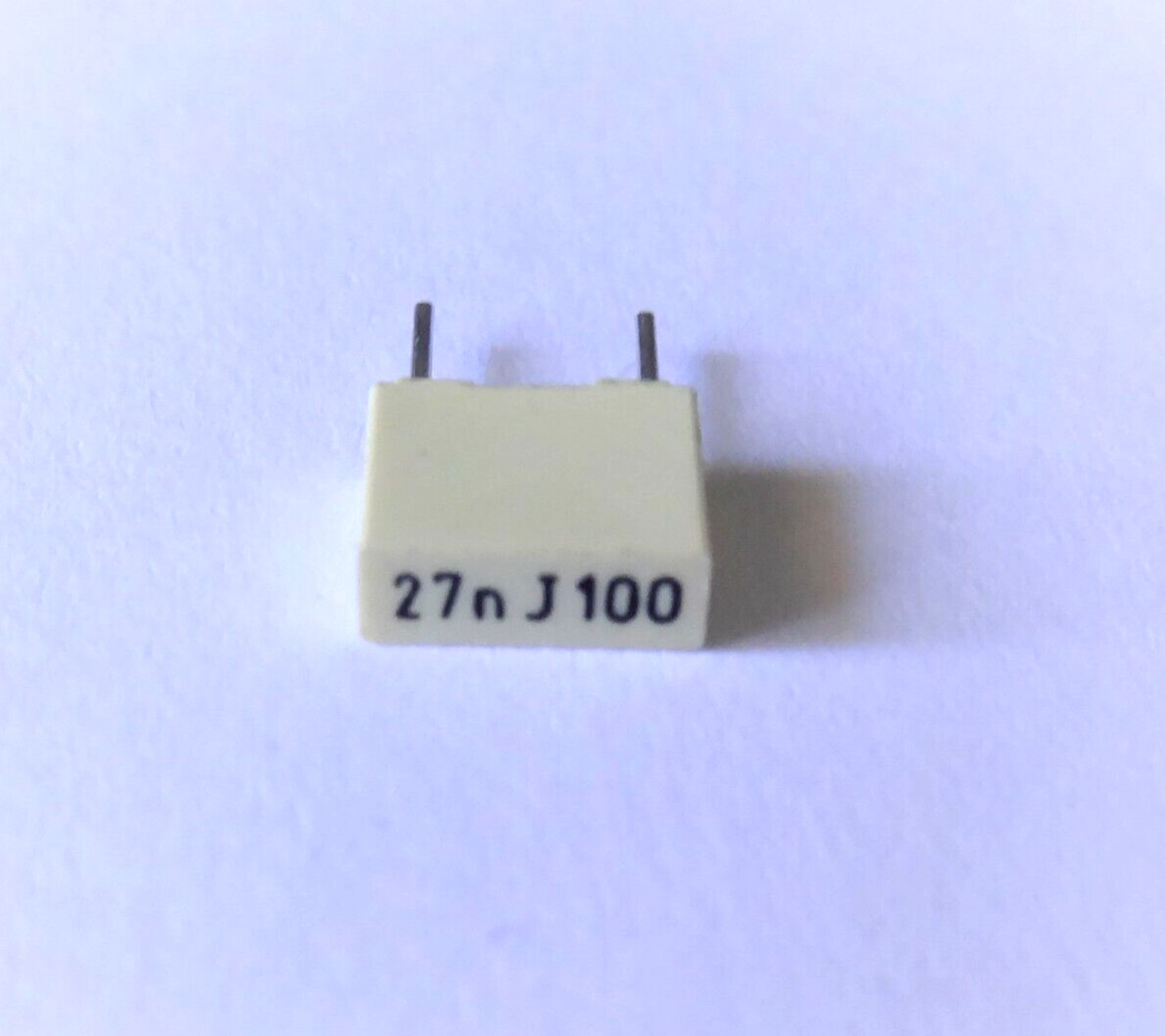 4 pcs 0.027 uF (27 nF), 100V, Metallized Polyester Film Capacitors