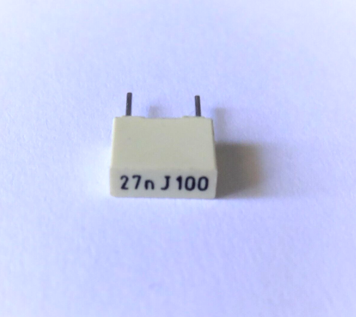 4 pcs 0.027 uF (27 nF), 100V, Metallized Polyester Film Capacitors