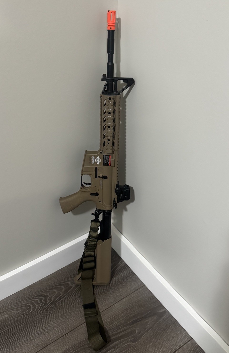 G&G Armament Combat Machine Pellet AEG Airsoft Marker With Strap