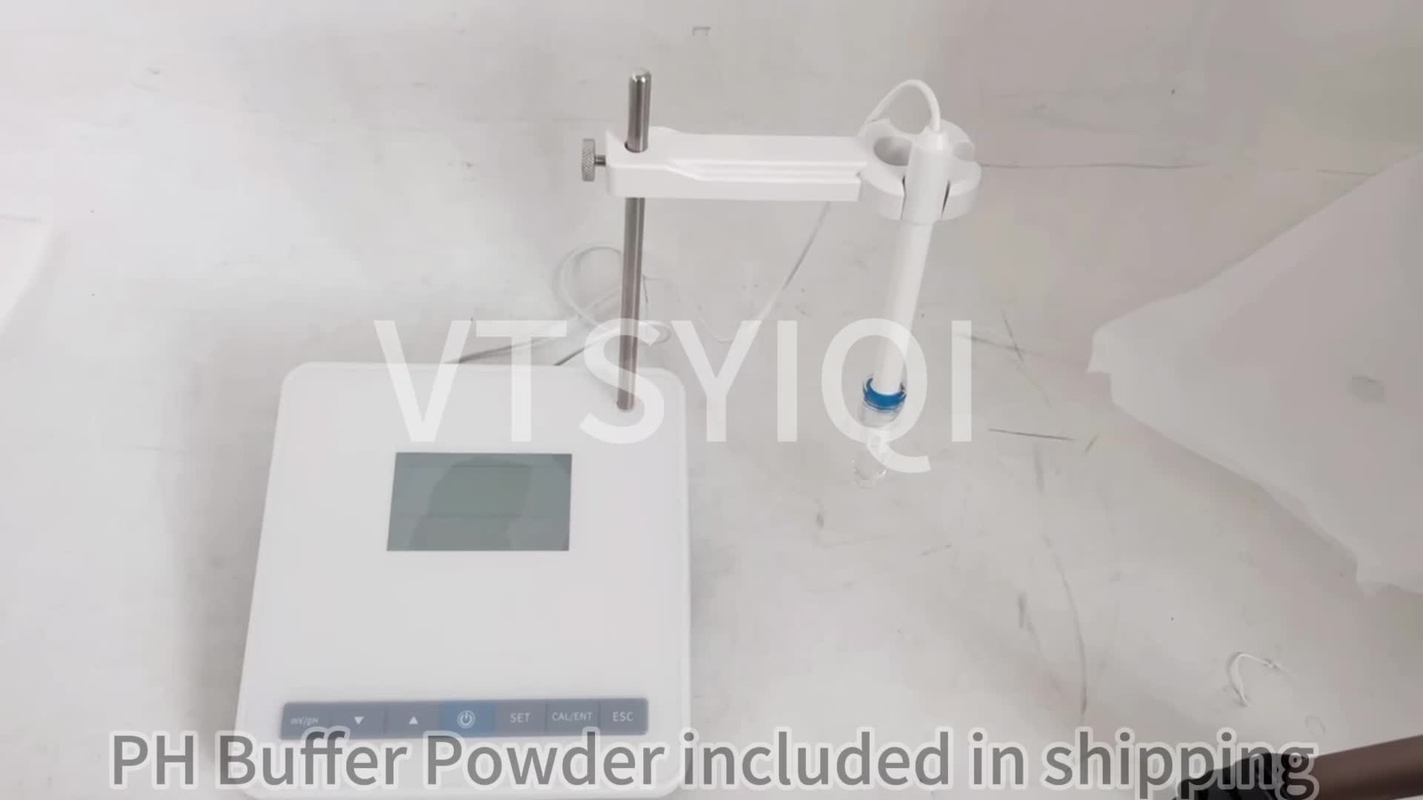 Lab PH Meter Benchtop Acidity Meter with PH Buffer Powder Range -1800~1800