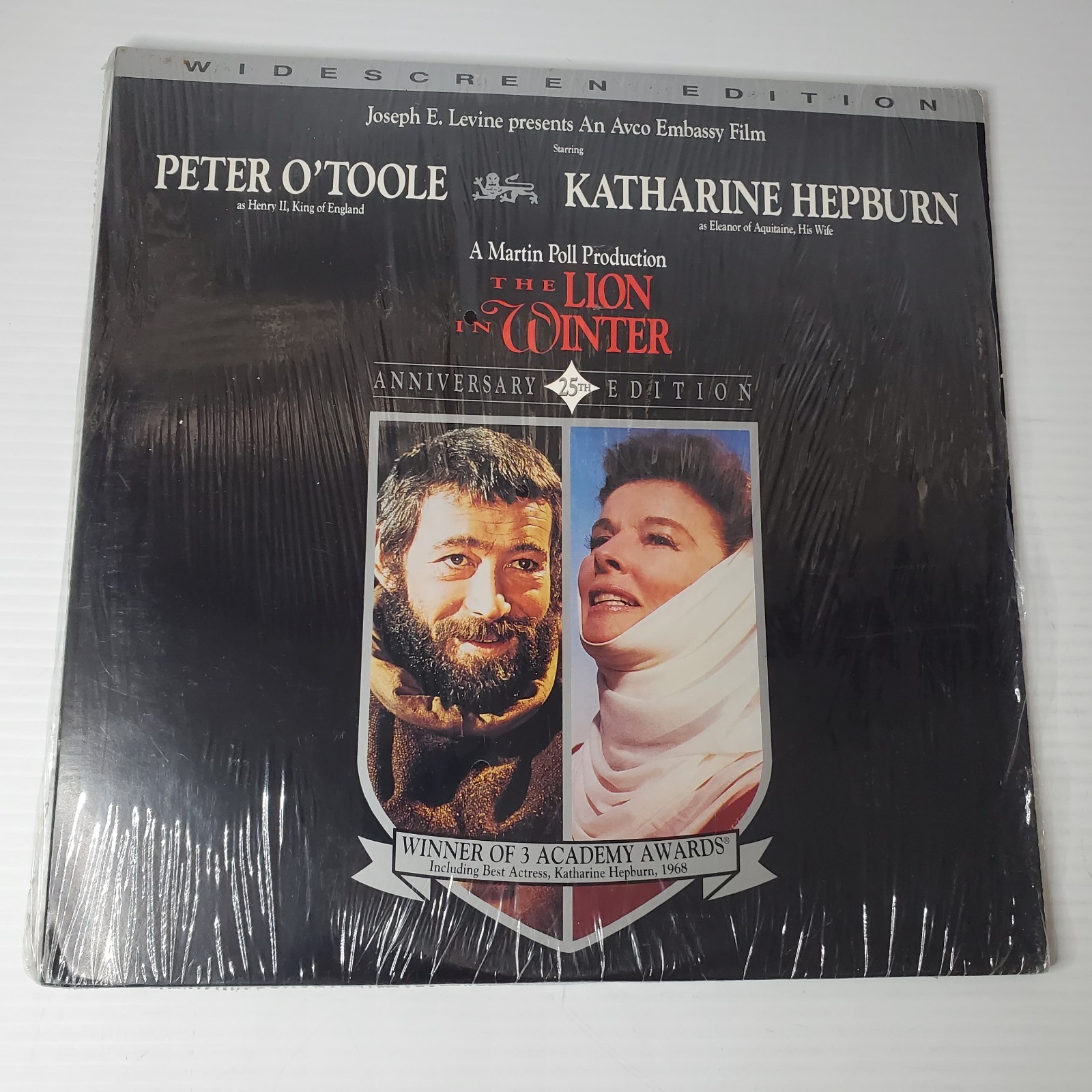The Lion In Winter Laserdisc Widescreen Edition Extended Play Vintage Double Set