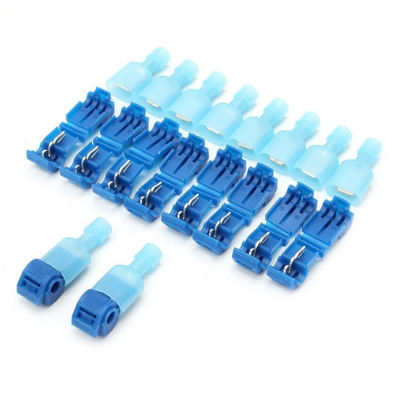 40pcs/set Quick Connect Electrical Cable Wire Connector Kit Terminal Wire Tools