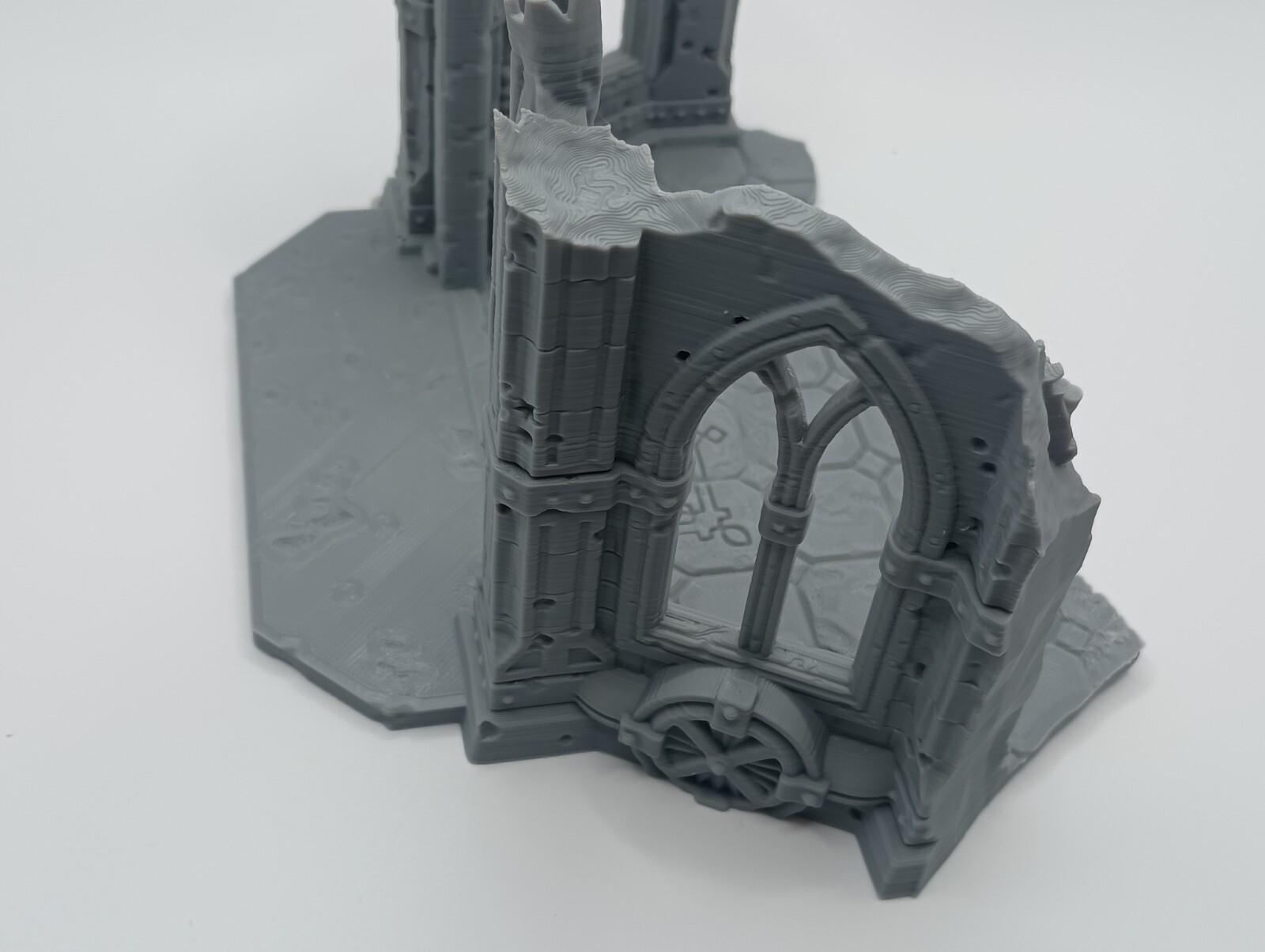 Gothic Sector 75 Modular Sci-Fi Ruins Building # 16 (32mm Scale) [PTO]