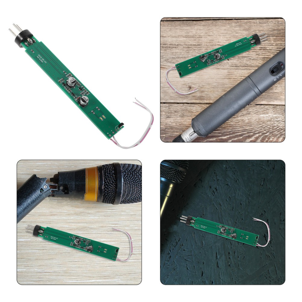 Condenser Microphone Circuit Board Replacement Part Capacitor Repair