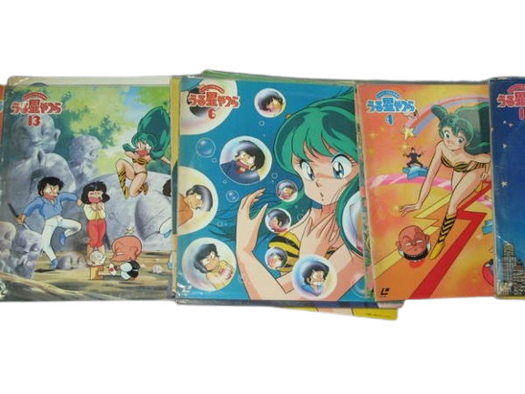 Urusei Yatsura TV Series Complete Vol.1-18 LaserDisc LD Box Set Japan Anime