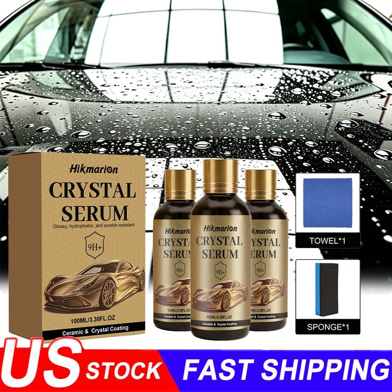 5x New Crystal Serum – Advanced Graphene Ceramic Coating for Cars 100ML USA