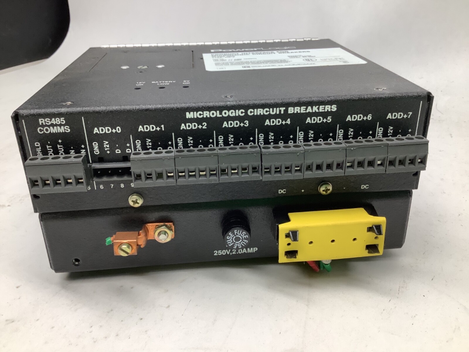 SQUARE D POWERLOGIC PIF-3 INTERFACE MICROLOGIC BREAKERS RS485 COMM CLASS 3050 K4