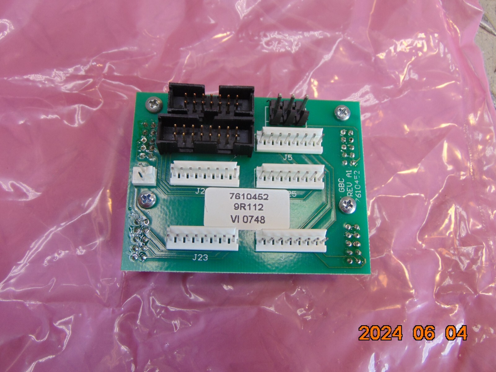 GBC 7610452 REV A1 BOARD