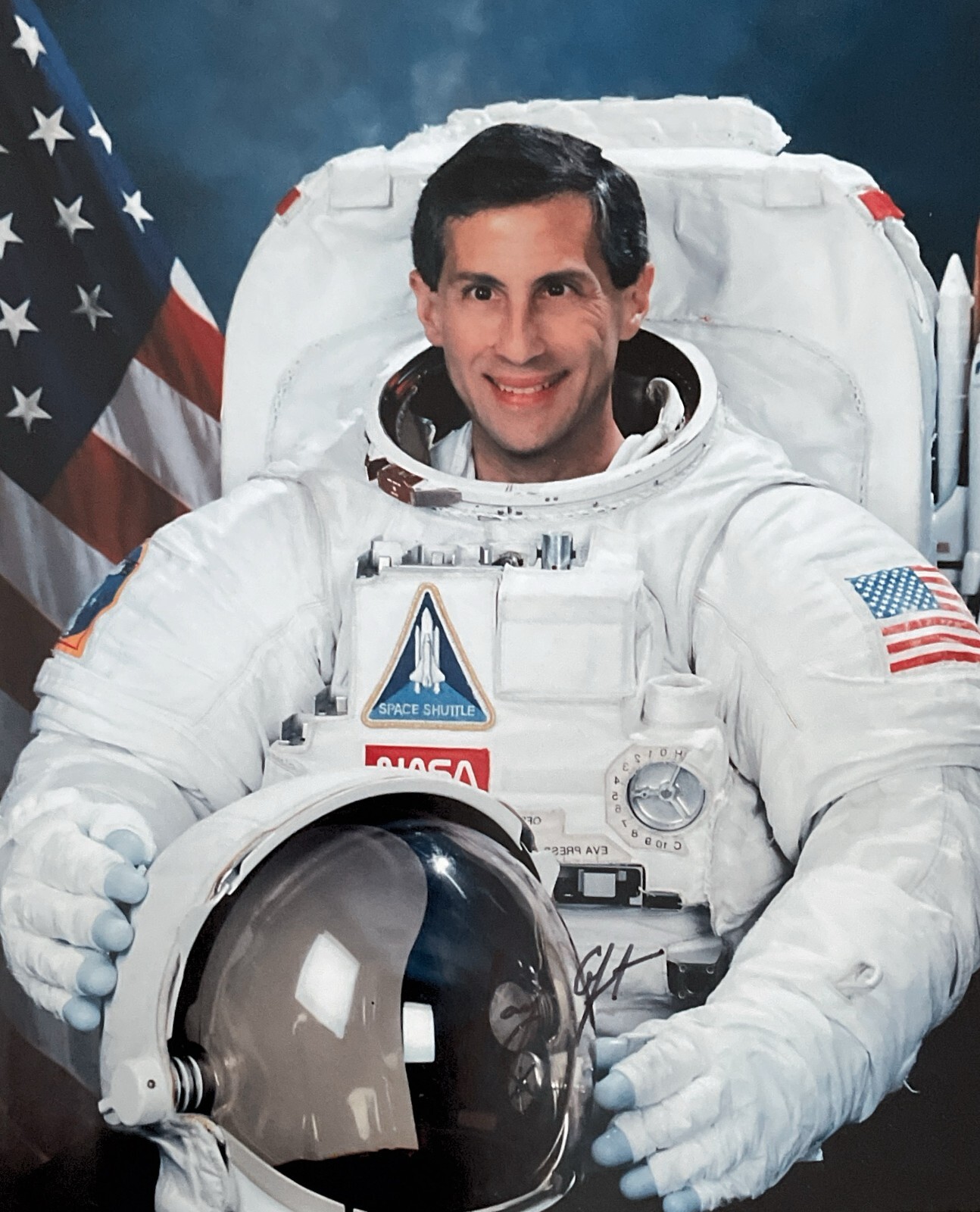 Out of this world: Autographed photo of astronaut Jay Apt