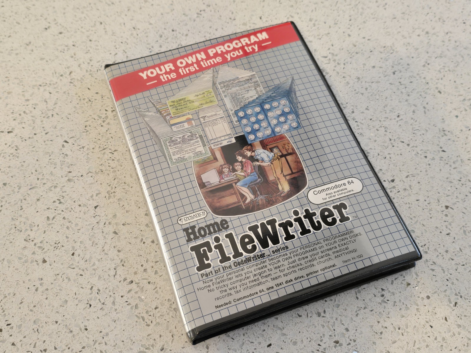 FileWriter Code Writer Program Commodore 64 1980s Programming Rare
