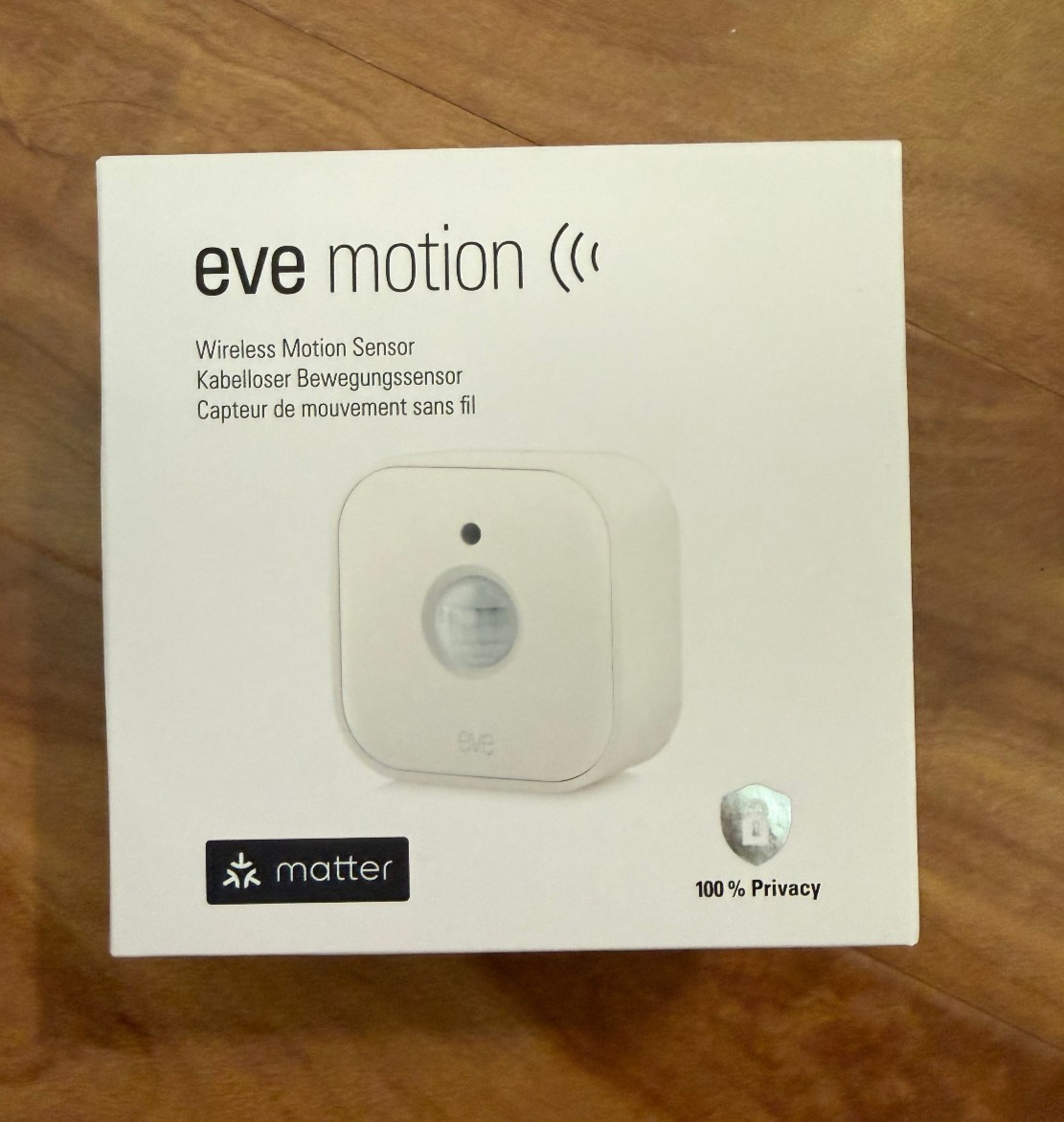 Eve Motion Wireless Motion Sensor Matter Thread Smart Home White New Sealed
