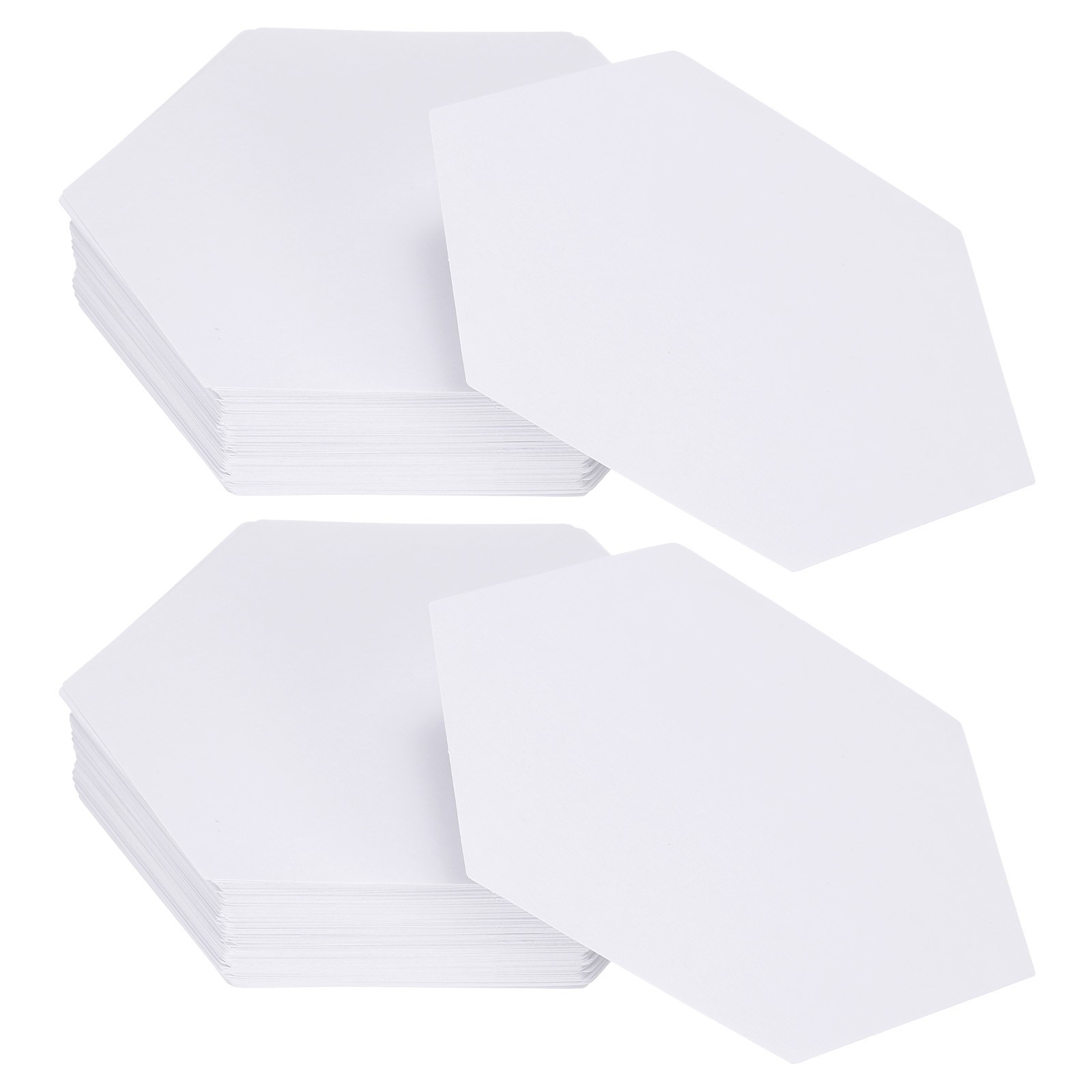 200pcs Hexagon 1.75-Inch Paper Piecing Paper English Paper Quilting Template