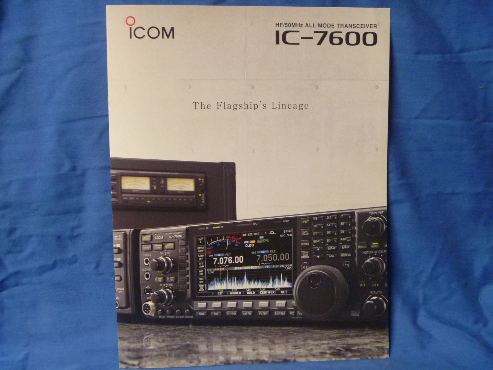 Brochure: ICOM IC-7600 HF/50MHz All Mode Transceiver