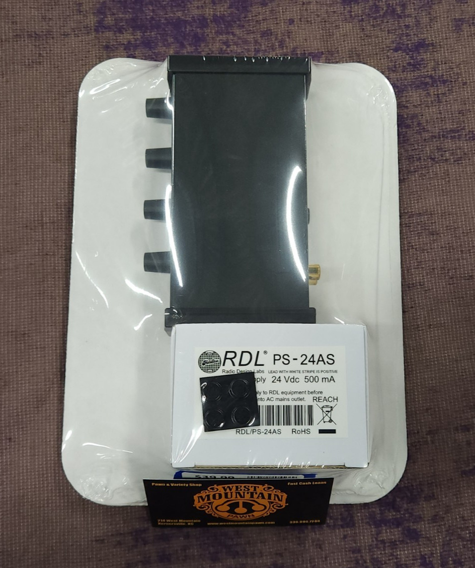 RDL EZ-HDA4A Stereo Headphone Distribution Amplifier