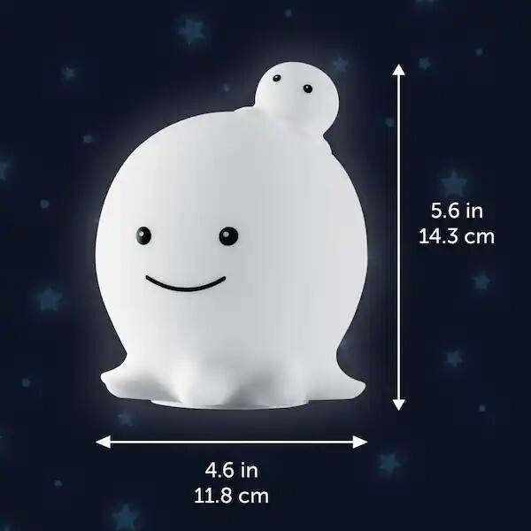 Adorable Global Ollie Octopus TIK Tok Multicolor Changing Integrated LED