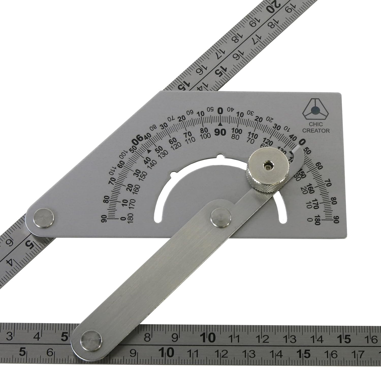 Stainless Steel Angle Finder Protractor For Tube Bending Or Sheet Metal Bending