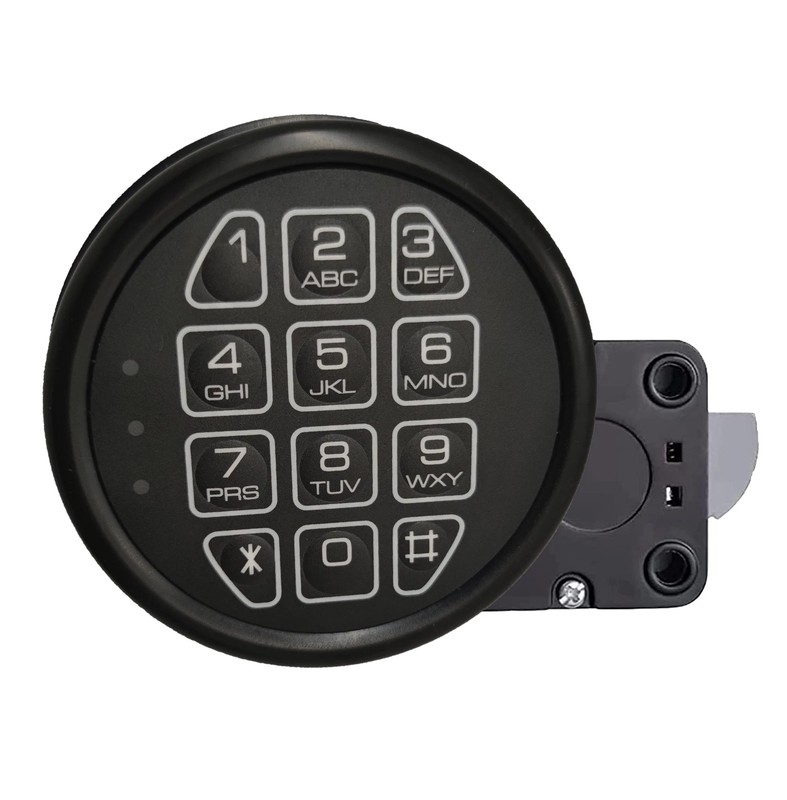 DIY Install Digital Keypad Lock Electronic Password Safe Box Replacement Lock