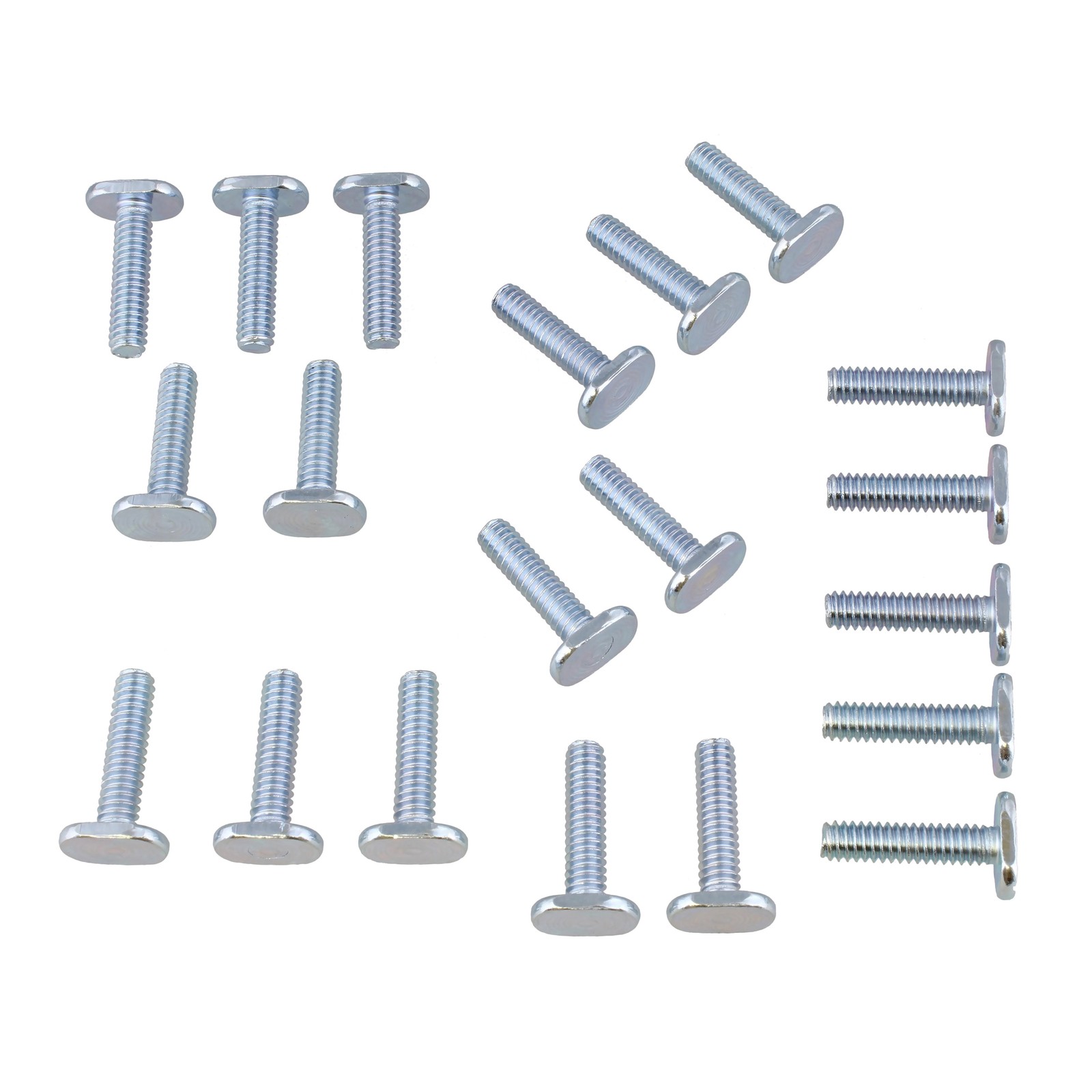 DCT | Tee Bolt Set – 20 Pack 1” Inch T Bolts for Woodworking, 1/4" Inch Thread