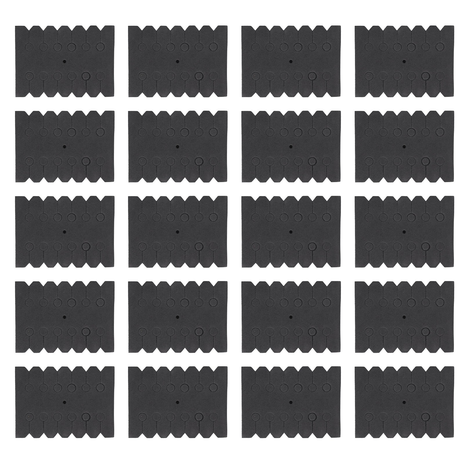 20Pcs Archery Rack EVA Black Rectangular 12 Arrows Separator Storage WT
