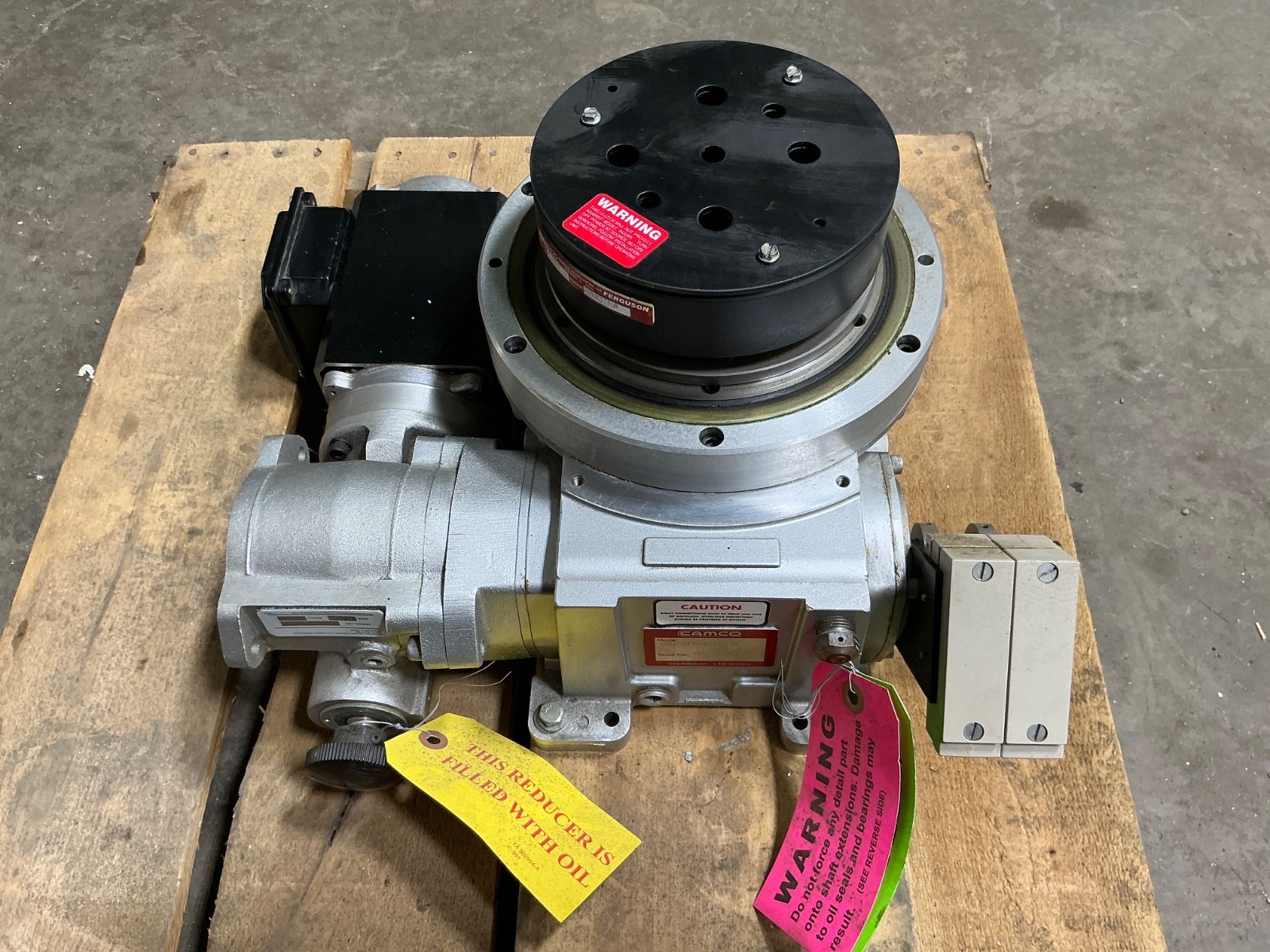 CAMCO 601RDM4H24-330 ROTARY INDEXER WITH LAIPPLE / KEB M63p4 MOTOR