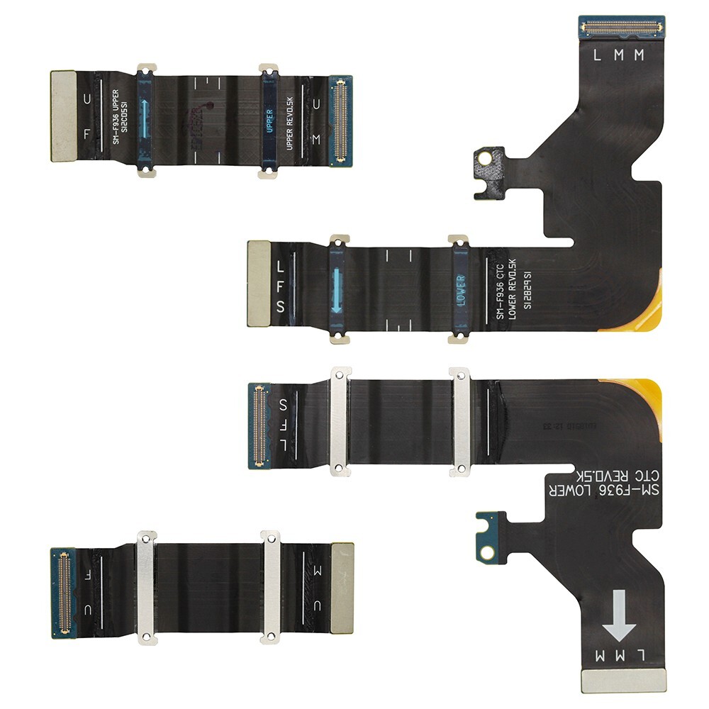 OEM 1 Pair Spin Axis Flex Cable For Samsung Galaxy Z Fold /Fold2 /Fold3 /Fold4