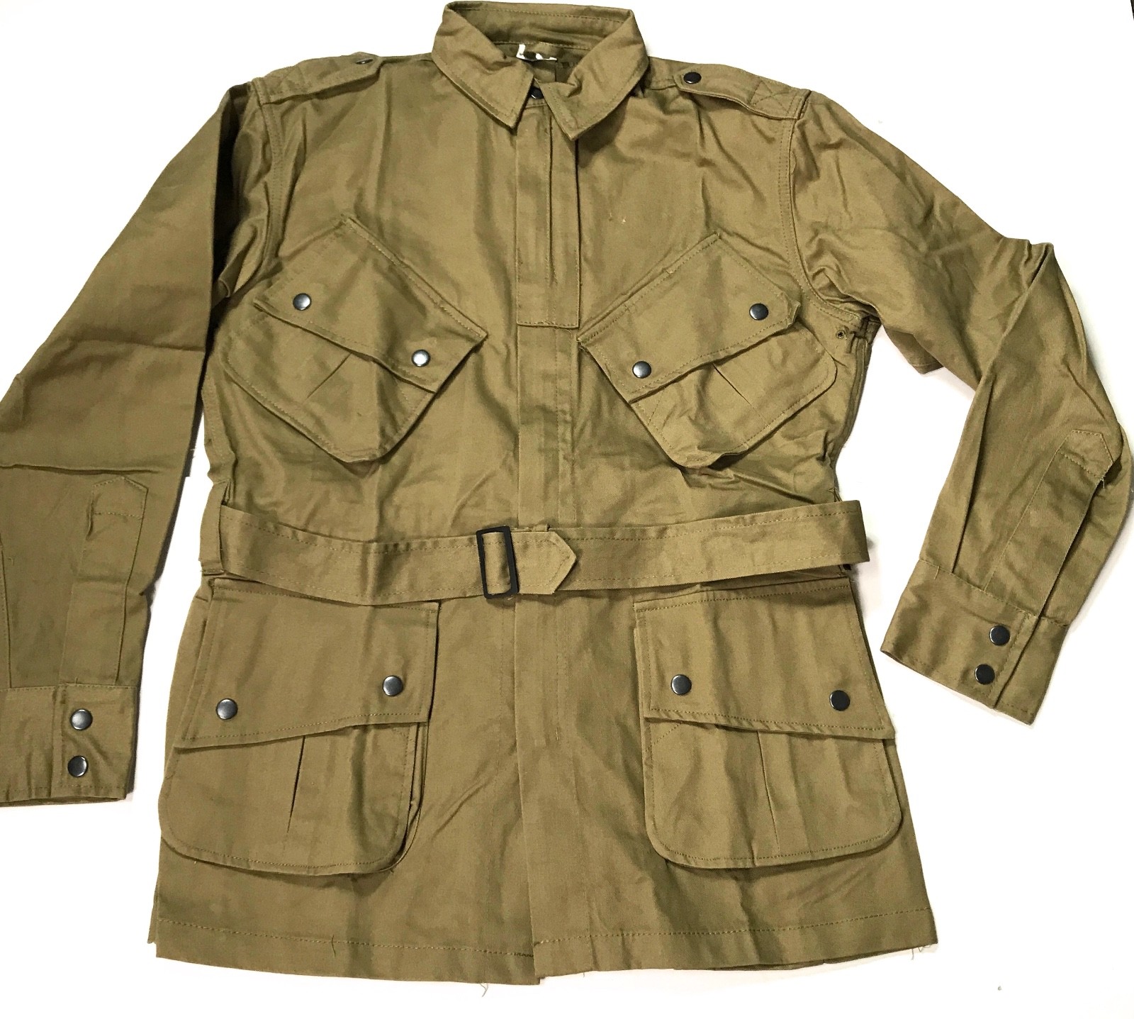 WWII US AIRBORNE PARATROOPER M1942 M42 UNREINFORCED JUMP JACKET-XLARGE 48R