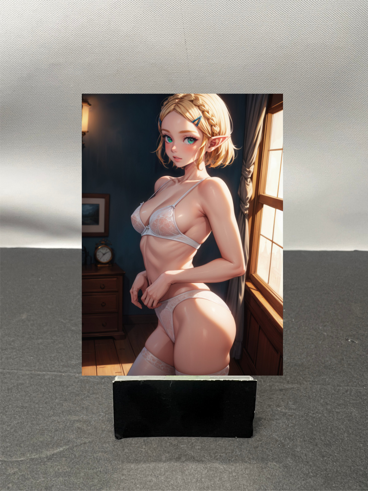 Zelda The Legend of Zelda Waifu Anime Custom Art Trading Card w1076