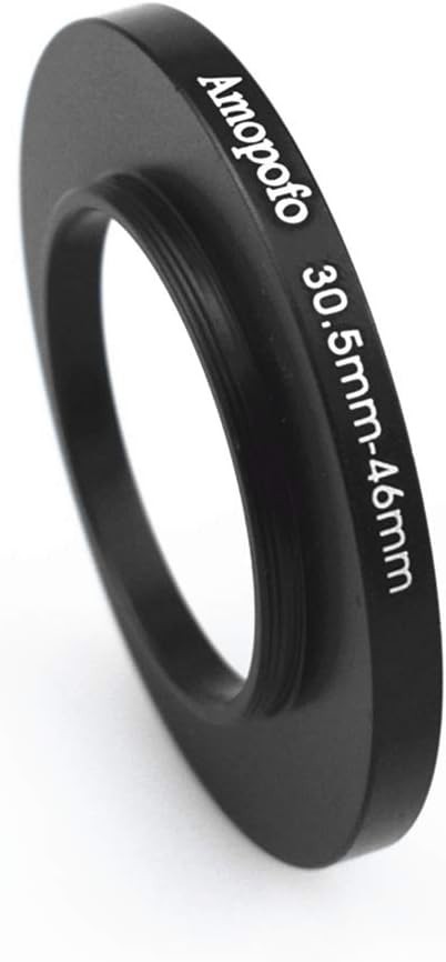 30.5mm to 46mm Camera Filter Step up Ring Adapter Compatible All 30.5mm 46mm UV