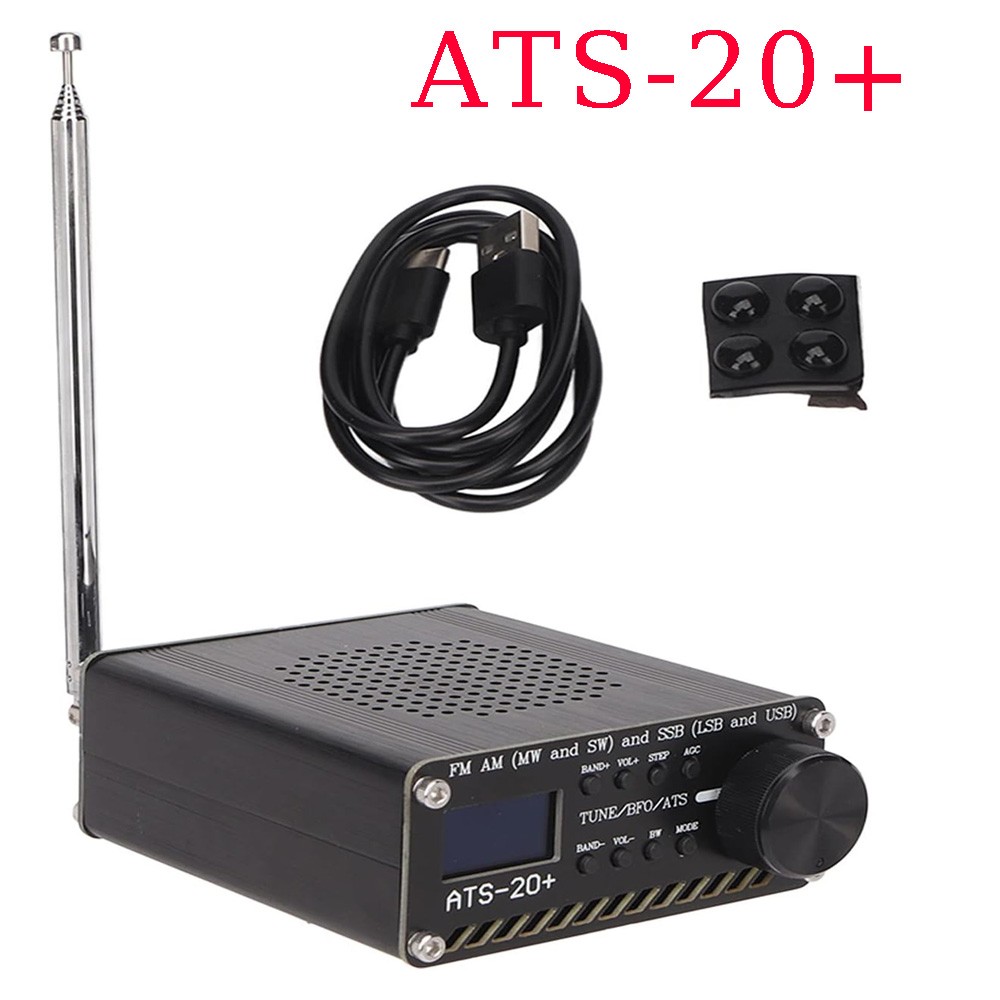 ATS-20+ SI4732 All Band Radio Receiver FM AM SSB Scanner Portable Radio