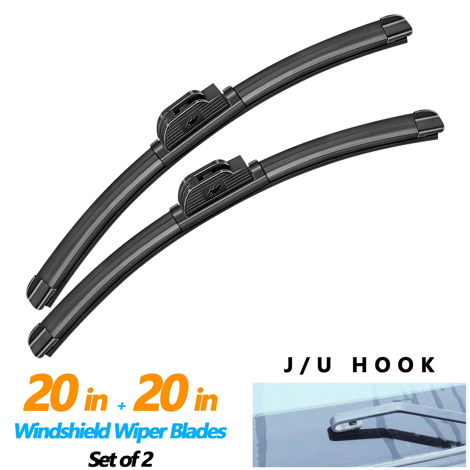 Juyioudy 20" 20" Quality Windshield Wiper Blades Fit For GMC Sonoma 2004-1994