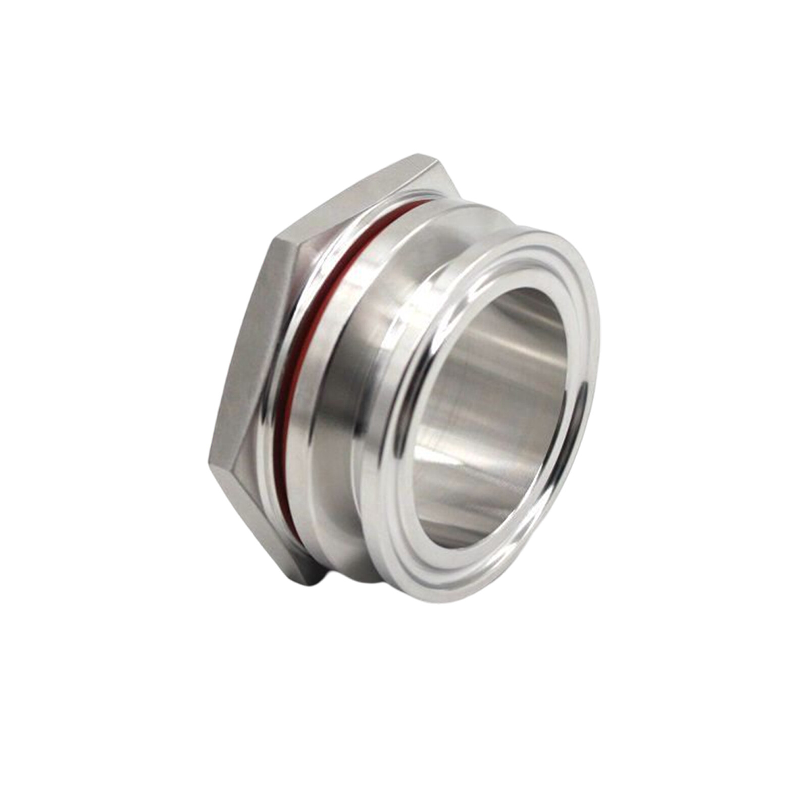 Stainless Steel SS304 Tri Clamp Kettle Bulkhead Weldless Bulkhead 1.5"/2"