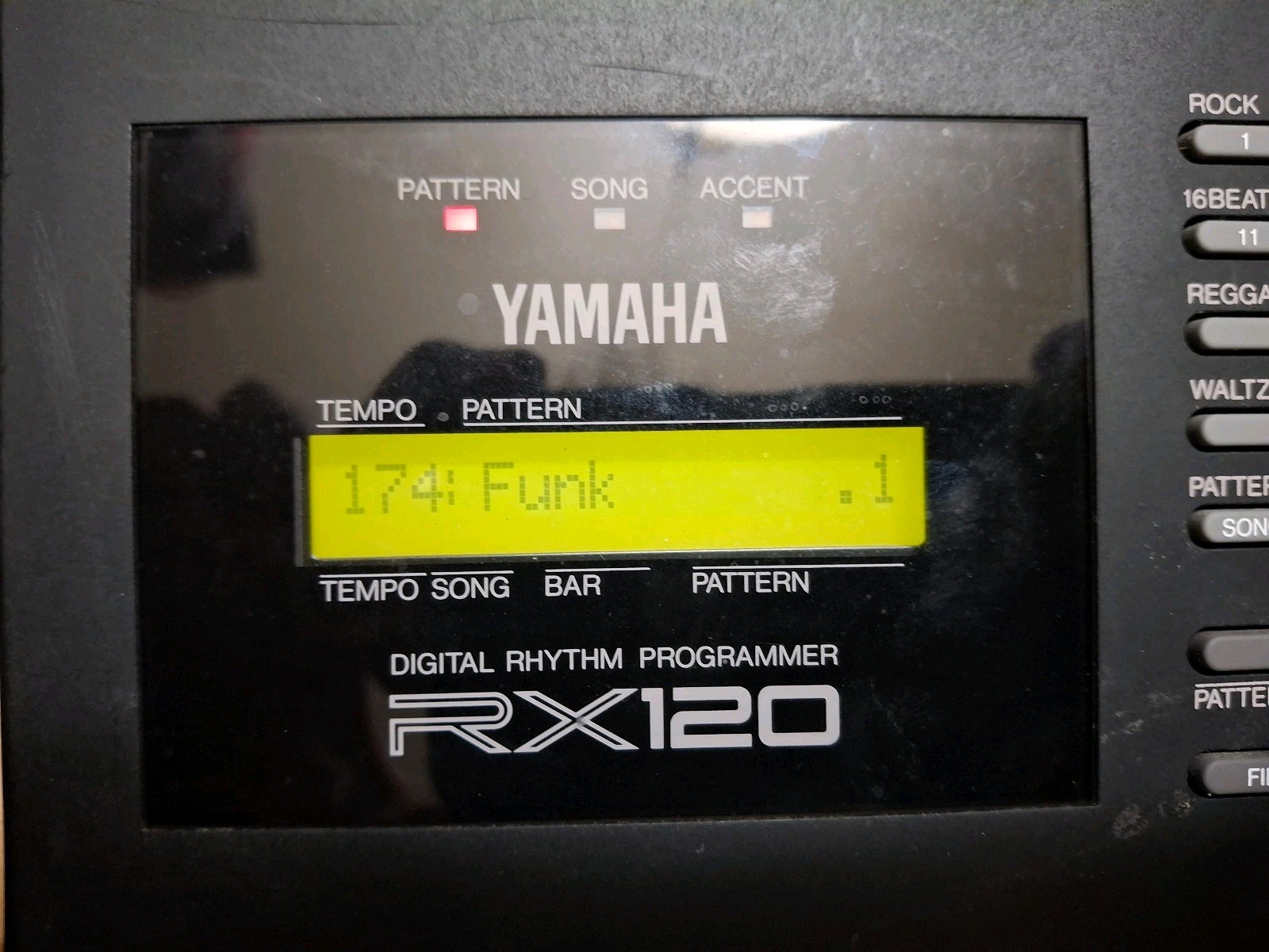 Yamaha RX120 Digital Rhythm Machine Programmer Tested Working + power supply