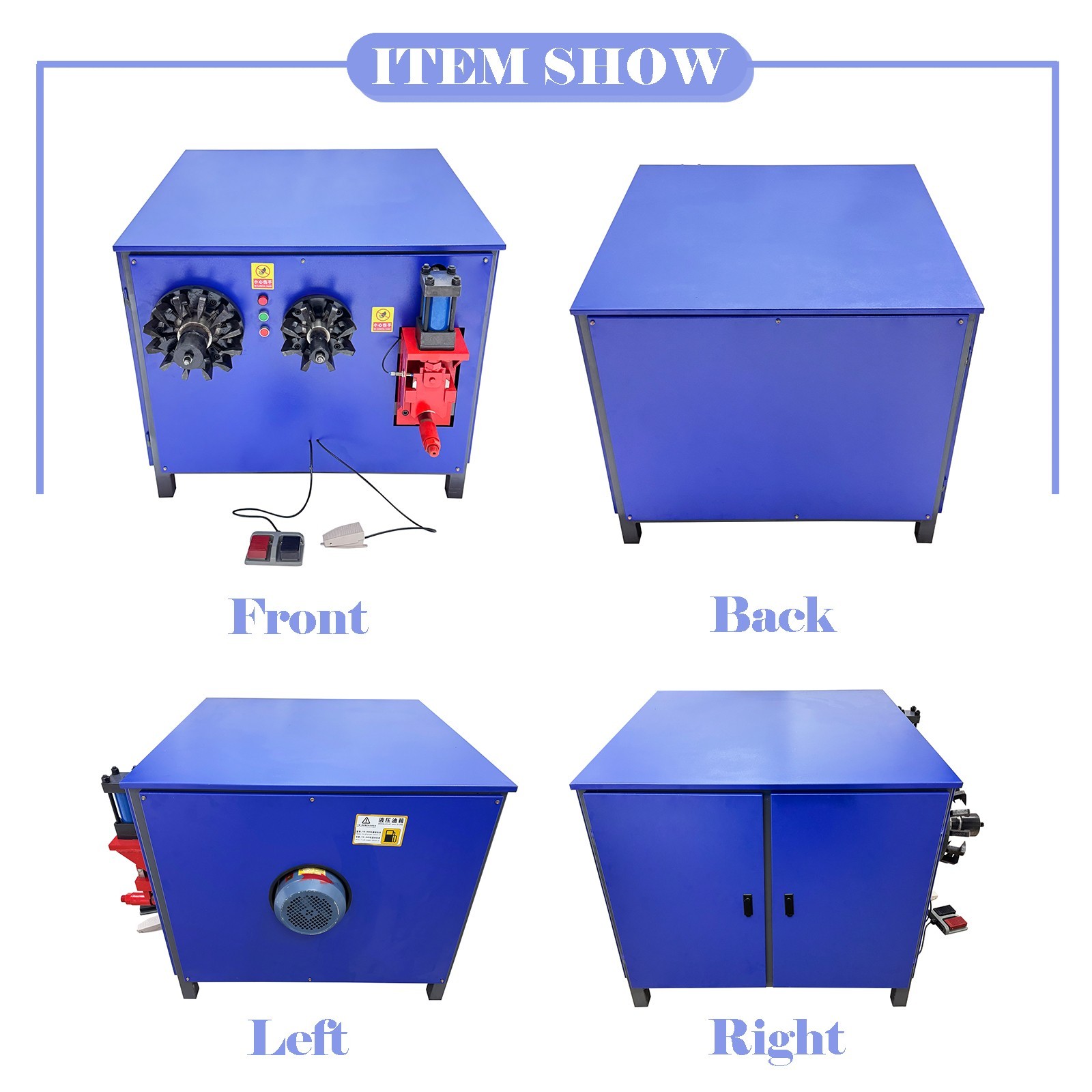 220V 1PH Multi-functional Scrap Motor Disassembly Machine Copper Recycle Machine