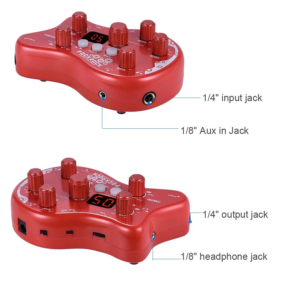 Distortion Pedal Guitar Multi-effects Processor Effect Pedal Guitar Effects P...