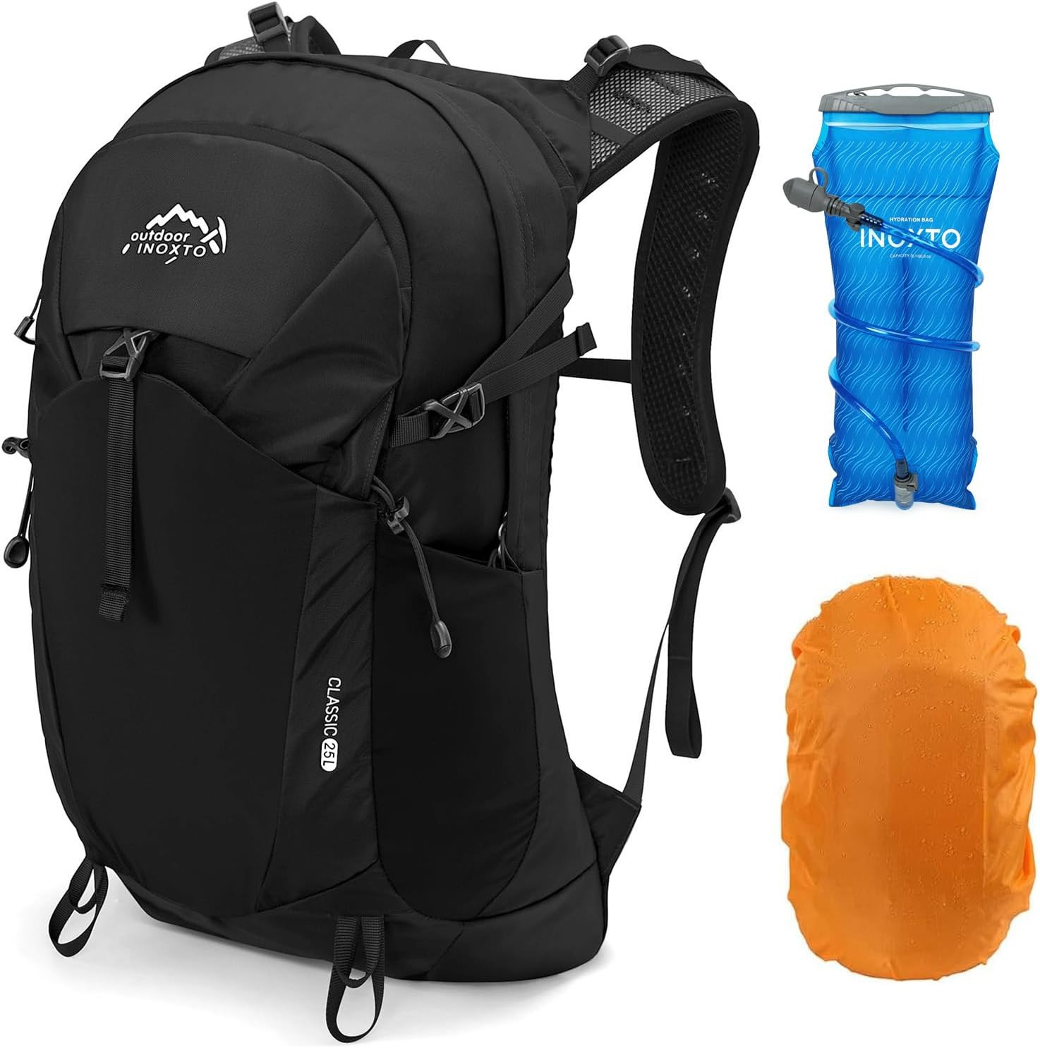 Hydration Backpack with 2L/3L Bladder for Hiking, Cycling & Camping